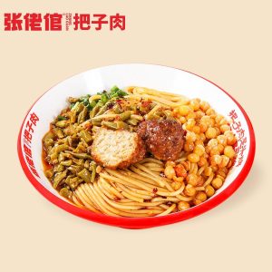 狮子头卤面